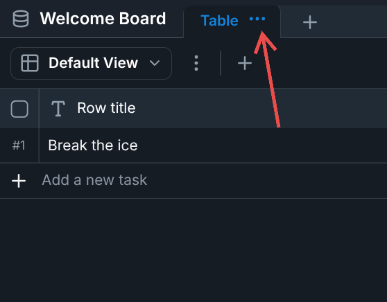 Three-dot menu